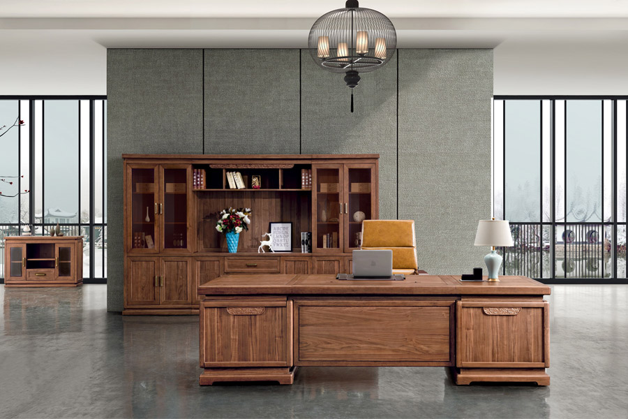 實(shí)木辦公桌